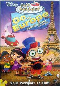LITTLE EINSTEINS GO TO EUROPE Disney Family DVD  