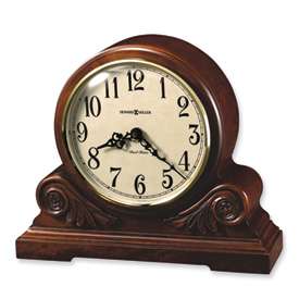   mantel clock lightly distressed american cherry finish on select
