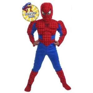 Marvel Deluxe Muscle Chest Spiderman Costume   Official Marvel 