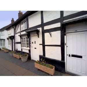 Cottages Along Main Street, Village of Henley in Arden, Warwickshire 