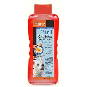 Hartz Advanced Care 2in1 Flea and Tick Dog Shampoo 18 oz  