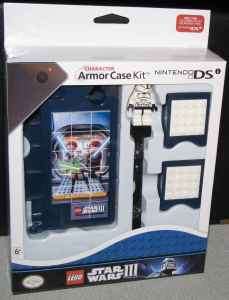 Nintendo DSi Star Wars III Armor Case Kit Brand New  