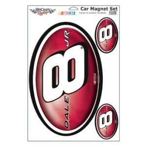  Dale Earnhardt Jr. #8 Car Magnet Set