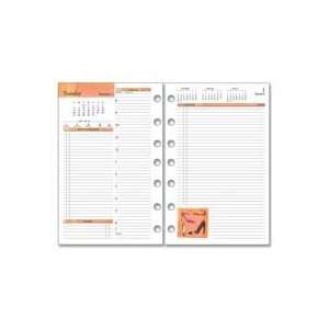  Day Runner  Daily Planning Refill Pages, Jan Dec, 2PPD, 5 