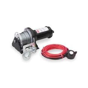 Winch,12vdc,single Line Cap 3000lb   DAYTON  Industrial 