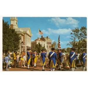   Magic Kingdom Liberty Square Fife & Drum Corps 3x5 Postcard 0100 0227