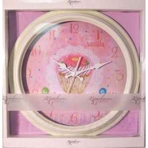   16 Cupcake Wall Clock Kirch Girls Room Kitchen Decor