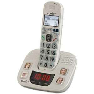 Clarity DECT 6.0 Expandable Amplified Cordless Picture Phone 