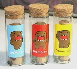 Domo Kun Message Rings in a Bottle Message Capsules  