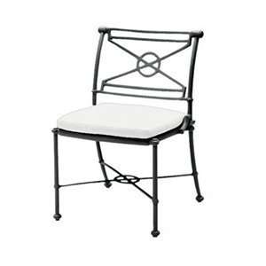 Woodard 850402 25 13W SLF Delphi Side Outdoor Dining Chair 