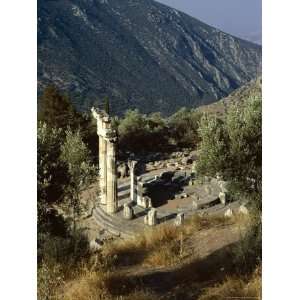  The Tholos, Delphi, Unesco World Heritage Site, Greece 