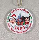 Walt Disney 1989 Very Merry Christmas Parade Ornament