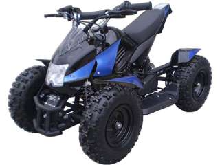 MotoTec 24v Power Mini Quad 4 wheeler ATV Knobby Air Wheels Ride On 