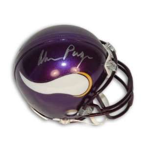 Alan Page Signed Minnesota Vikings Mini Helmet