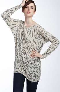 Joie Rusty Leopard Print Sweater  