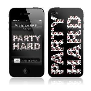   Skins MS AWK20133 iPhone 4  Andrew W.K.  Party Hard Skin Electronics