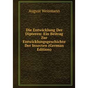   Der Insecten (German Edition) August Weismann Books