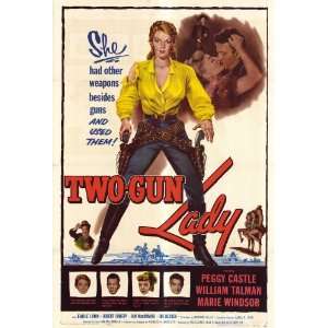  Two Gun Lady (1956) 27 x 40 Movie Poster Style A