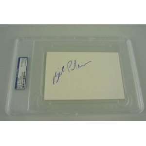  BILL PULLMAN signed index card slabbed PSA/DNA Sports 