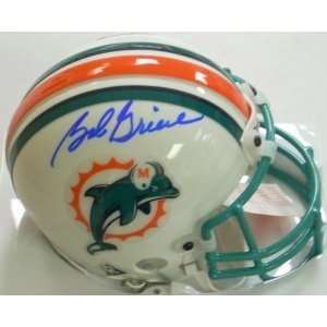 Bob Griese Miami Dolphins NFL Hand Signed Mini Helmet