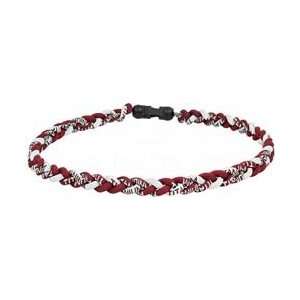  Brett Bros Ionic Necklace   Maroon and White Sports 