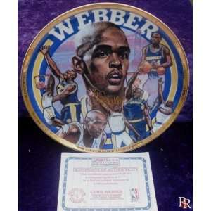 Chris Webber NBA Golden State Warriors 10 1/4 Limited Edition 
