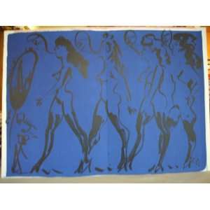  Claes Oldenburg Original Lithograph Print Parade of Women 