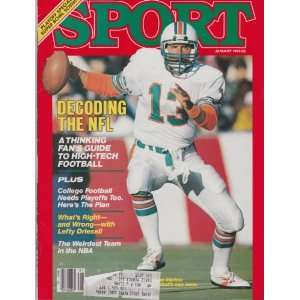 Dan Marino (Sport Magazine) (January 1984) (Miami Dolphins)