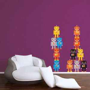 Dicky Bird   I Robot Wall Stickers