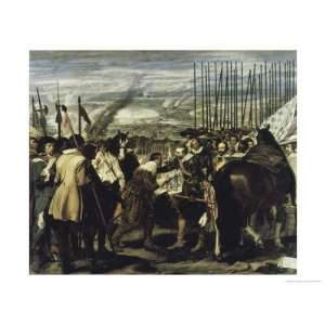  of Breda Giclee Poster Print by Diego Velázquez, 12x9