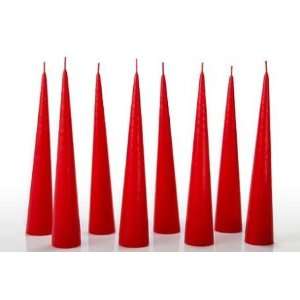  ester & erik 12.5 Cone Candle Holiday Red (Set of 8 