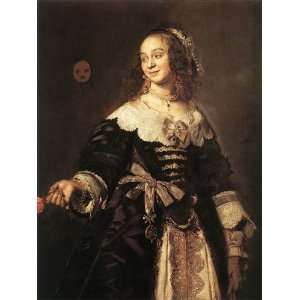  Hand Made Oil Reproduction   Frans Hals   50 x 66 inches 