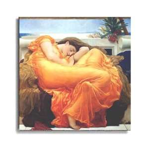  Lord Frederick Leighton Flaming June