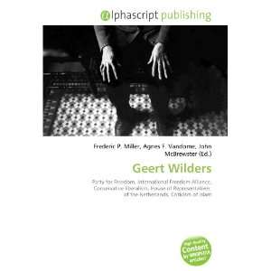  Geert Wilders (9786133920378) Books