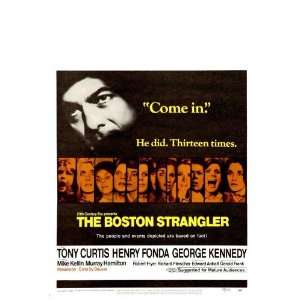   Boston Strangler Poster B 27x40 Tony Curtis Henry Fonda George Kennedy