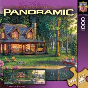   Retreat 1000 Piece Puzzle Kim Norlien Panoramics Toys & Games