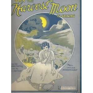  Sheet Music When the Harvest Moon is Shining 19 