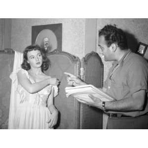 Henri Verneuil and Françoise Arnoul Le Fruit Défendu, 1952 Movie 