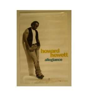 Howard Hewett Poster Allegiance Leaning Hewitt