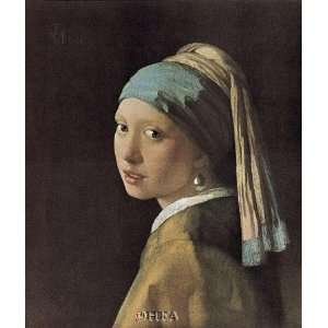     Artist Jan Vermeer   Poster Size 18 X 21 inches