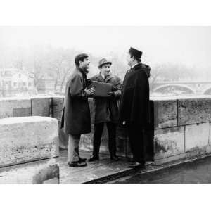 Louis de Funès, Jean Claude Brialy and Yves Barsacq (episode Bien d 