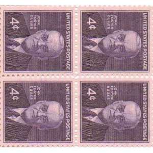 John Foster Dulles Set of 4 X 4 Cent Us Postage Stamps 