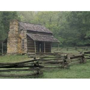 John Oliver Cabin in Cades Cove, Great Smoky Mountains National Park 