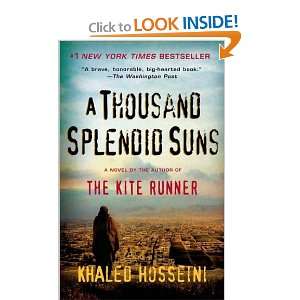   Thousand Splendid Suns by Khaled Hosseini (Paperback   Nov. 25, 2008