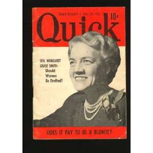  1951  January 29 Contributors include Margaret Chase Smith. Books