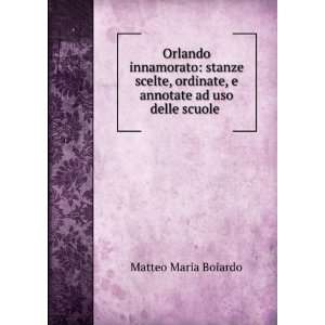   , ordinate Francesco Borni Matteo Maria Boiardo   Books