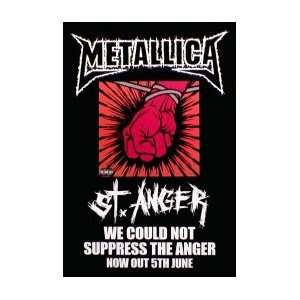  METALLICA St Anger   Album Music Poster