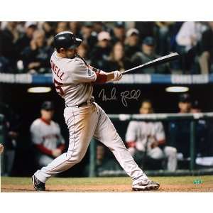 Mike Lowell 2007 World Series Road Swing 16x20