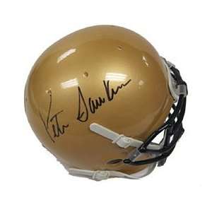  Pete Dawkins Autographed/Signed Mini Helmet Sports 