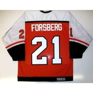 Peter Forsberg Philadelphia Flyers Ccm Jersey Orange XX Large   Sports 